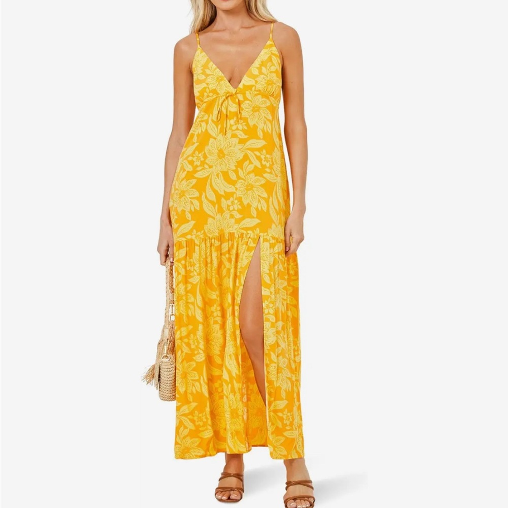 *REVOLVE* L Space Victoria Dress in Golden Hour Blooms NWT